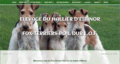 Desktop Screenshot of fox-terriers.fr